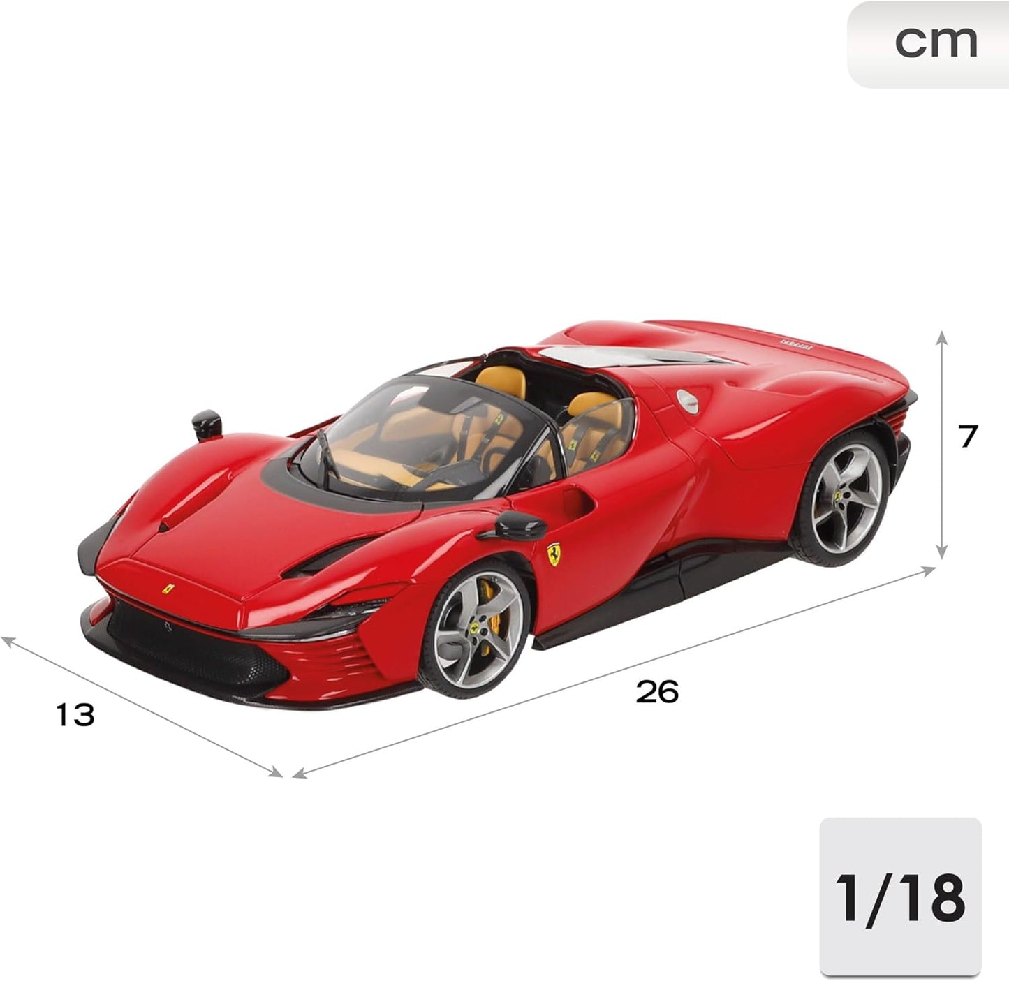 The Bburago 1:18 Ferrari Signature - Ferrari Daytona SP3