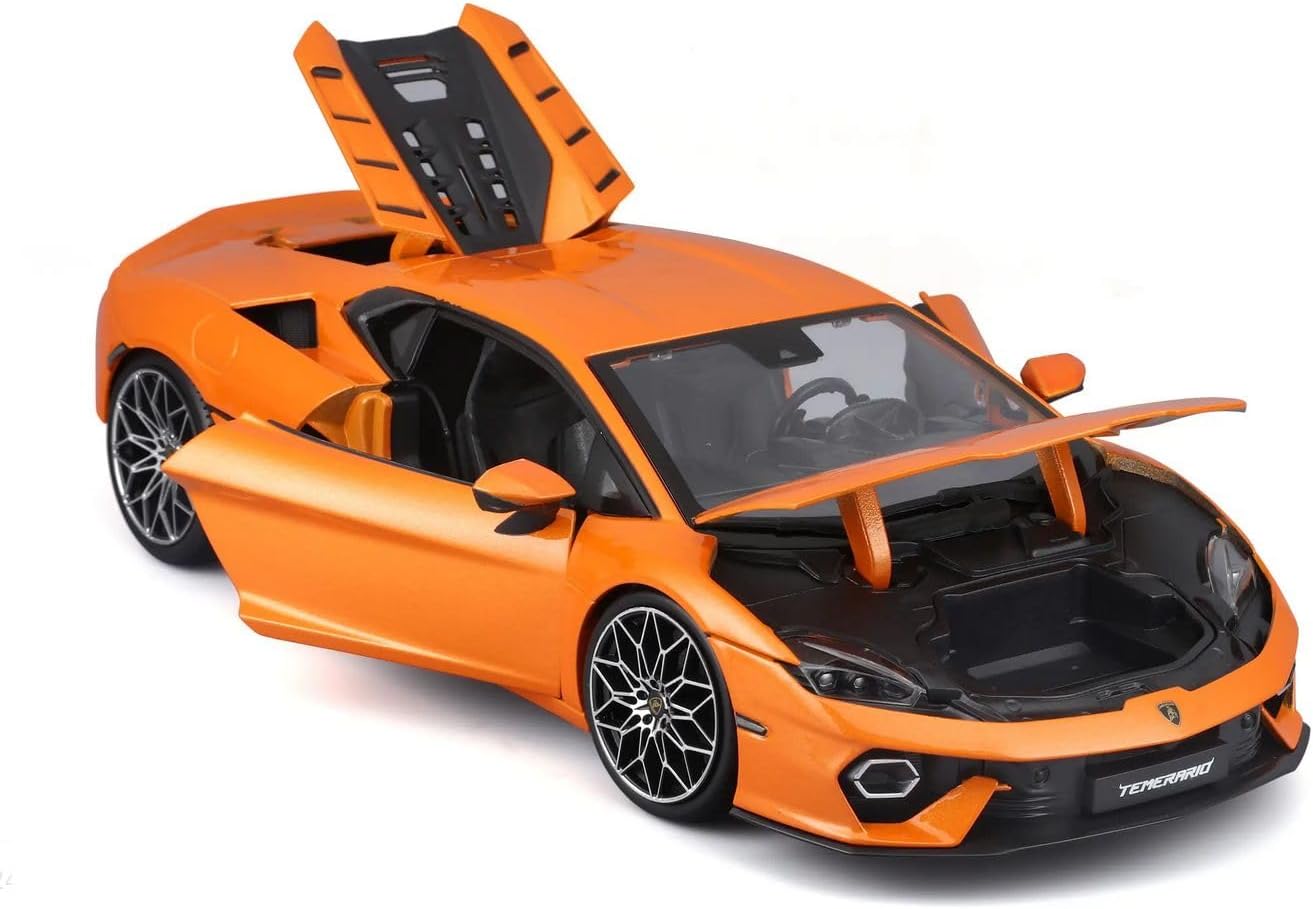 The Bburago 1:18 - Lamborghini Temerario Orange