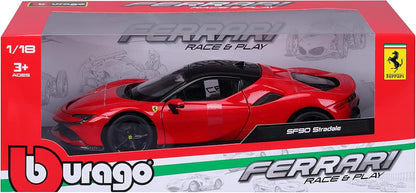 The Bburago 1:18 Ferrari - SF90 Stradale