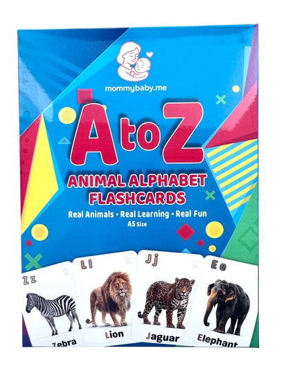 A5 Animal & Alphabet Flashcards
