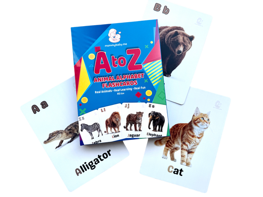 A5 Animal & Alphabet Flashcards